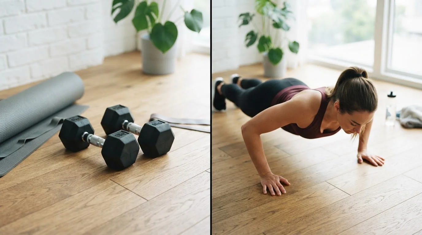 Bodyweight vs. Free Weights: Matching the Tool to Your Goals