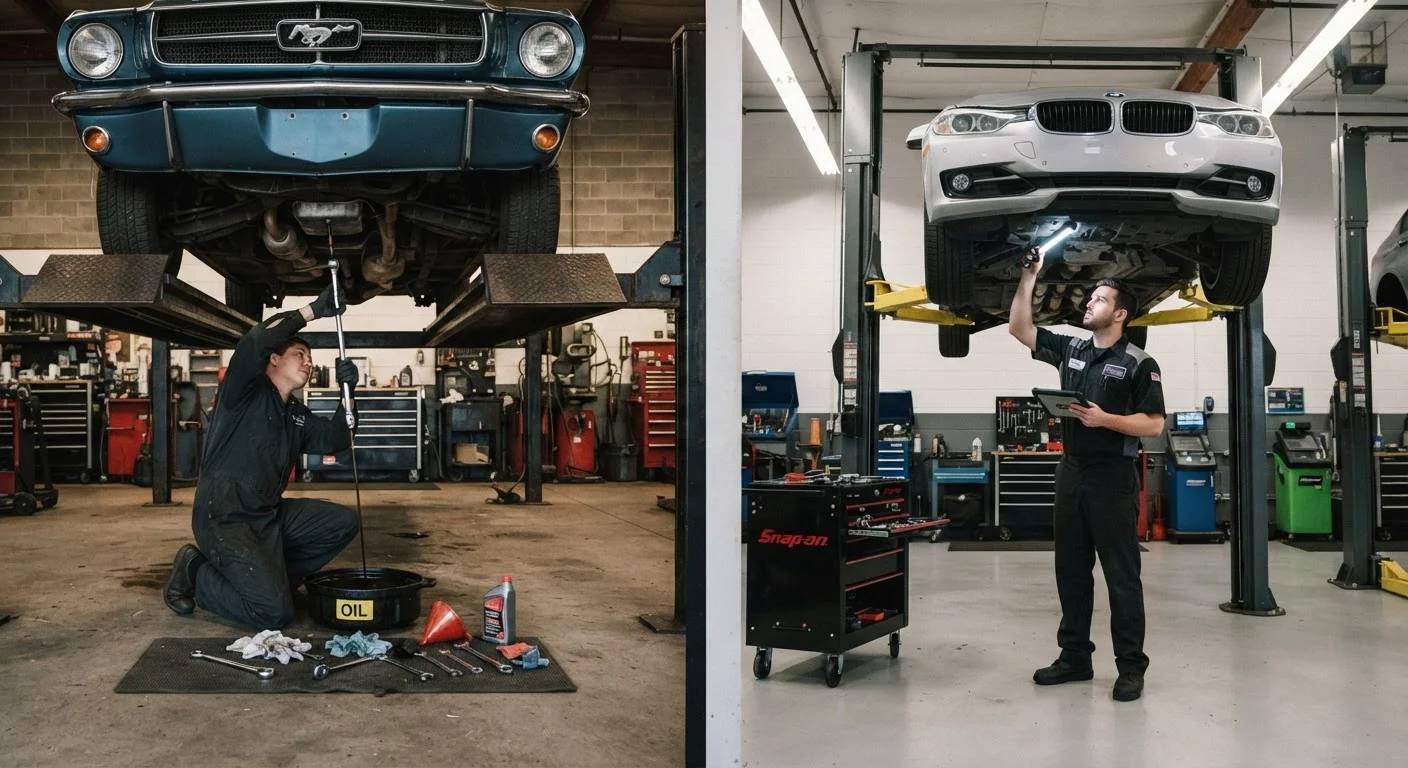 DIY Car Maintenance vs. Taking It to a Shop