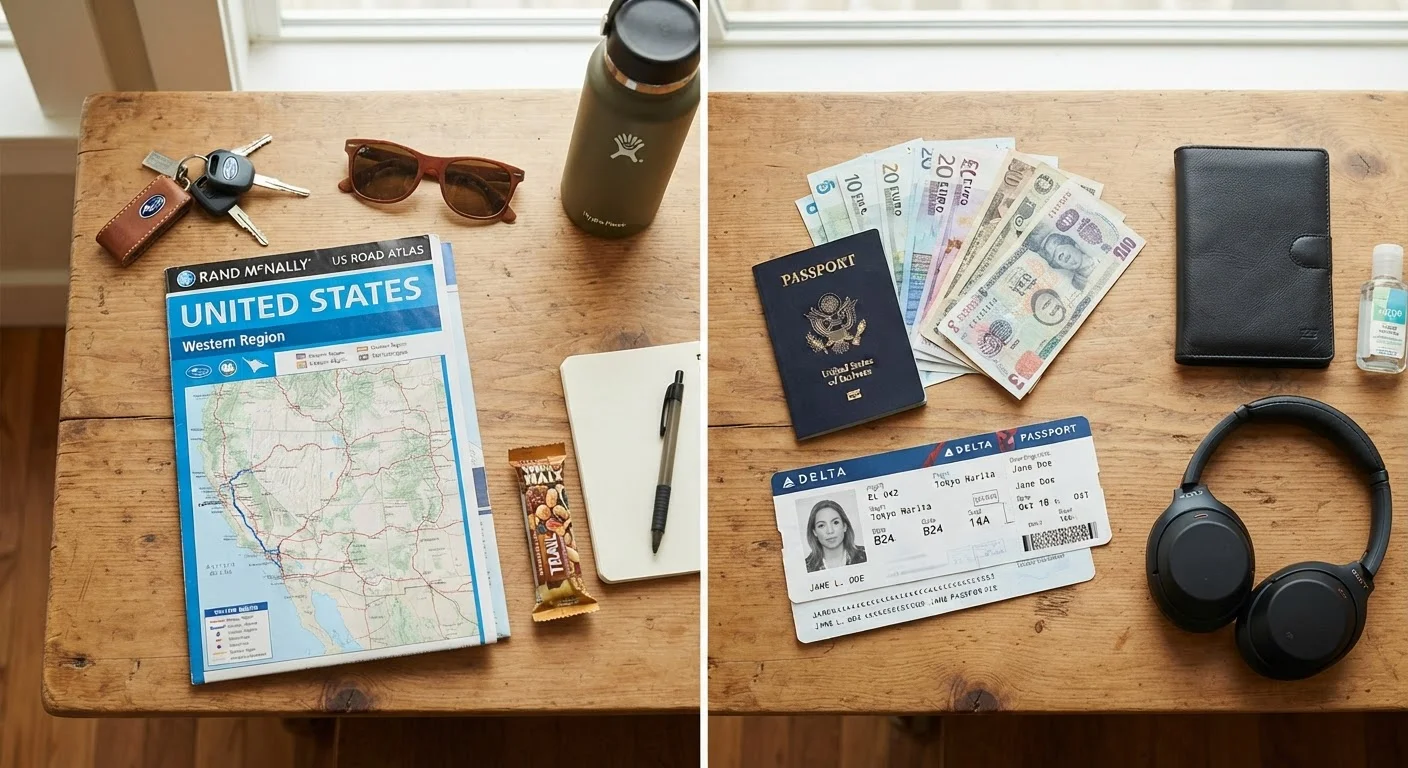 Domestic vs. International Trip Planning: What Changes and What Doesn't