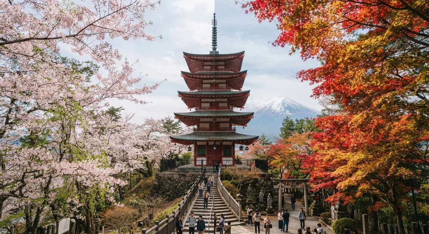 Japan in Spring vs. Japan in Fall: Two Very Different Trips