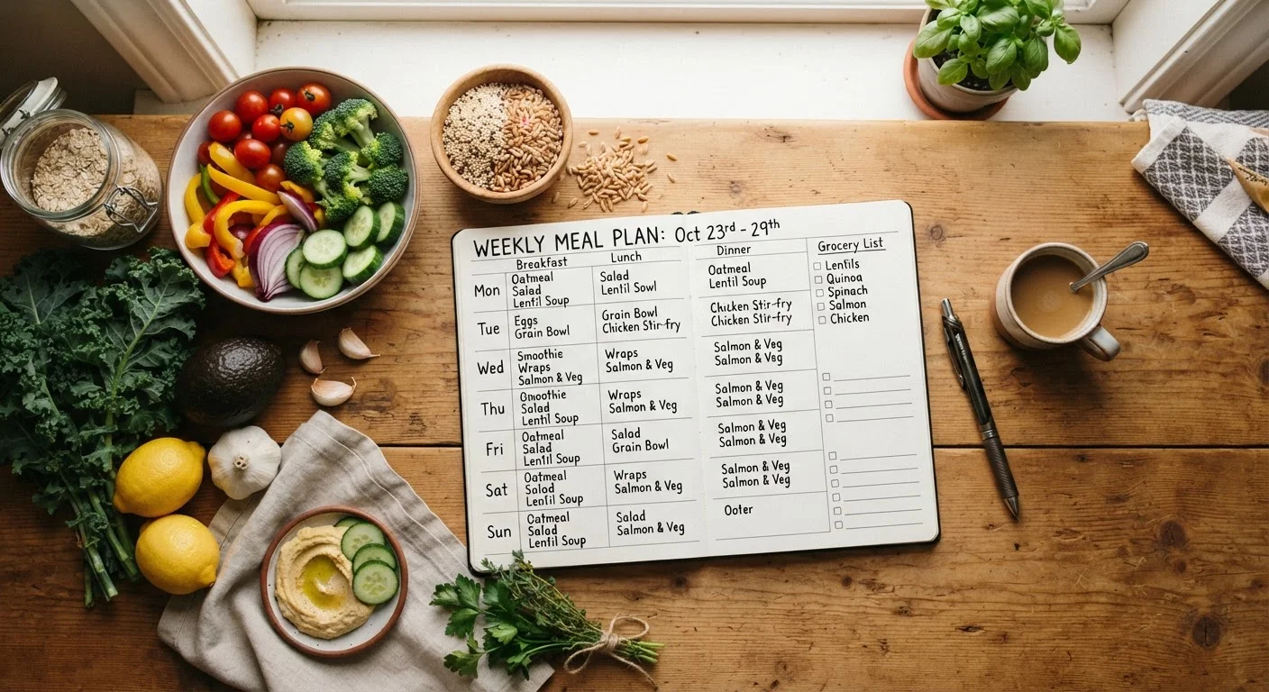 Meal Planning Principles That Hold Up Week After Week