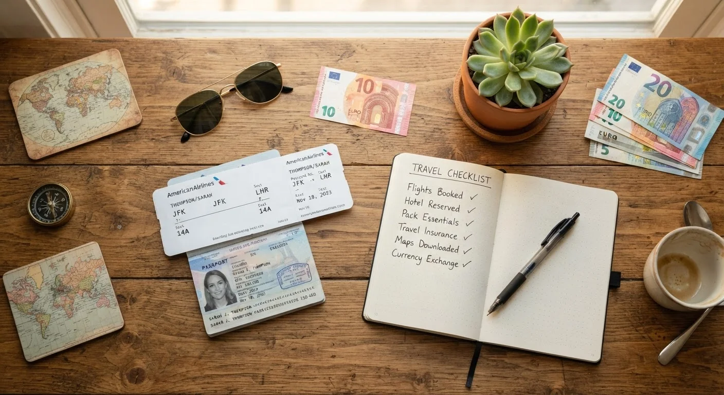 Pre-Departure Checklist: What to Handle in the Weeks Before You Fly