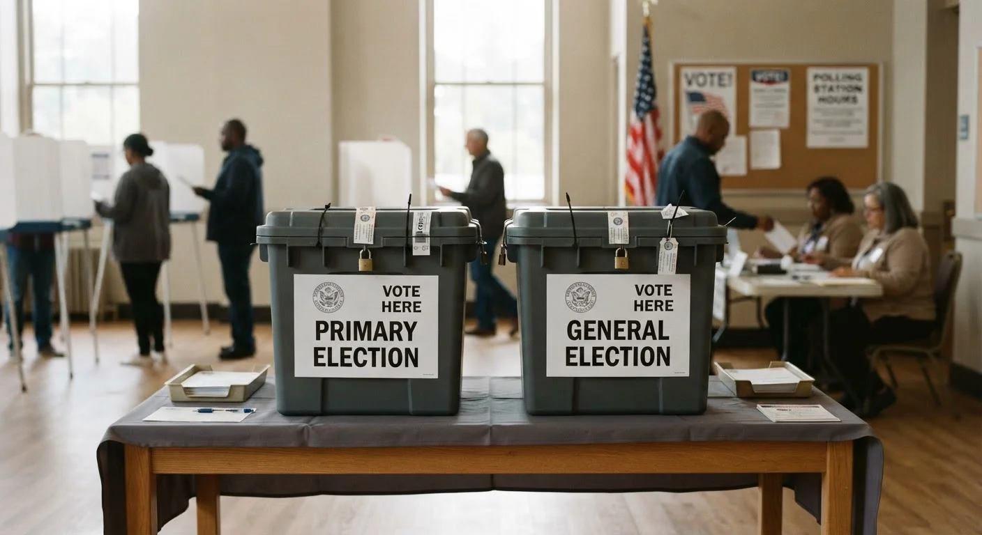 Primary Elections vs. General Elections: Where the Real Competition Often Happens