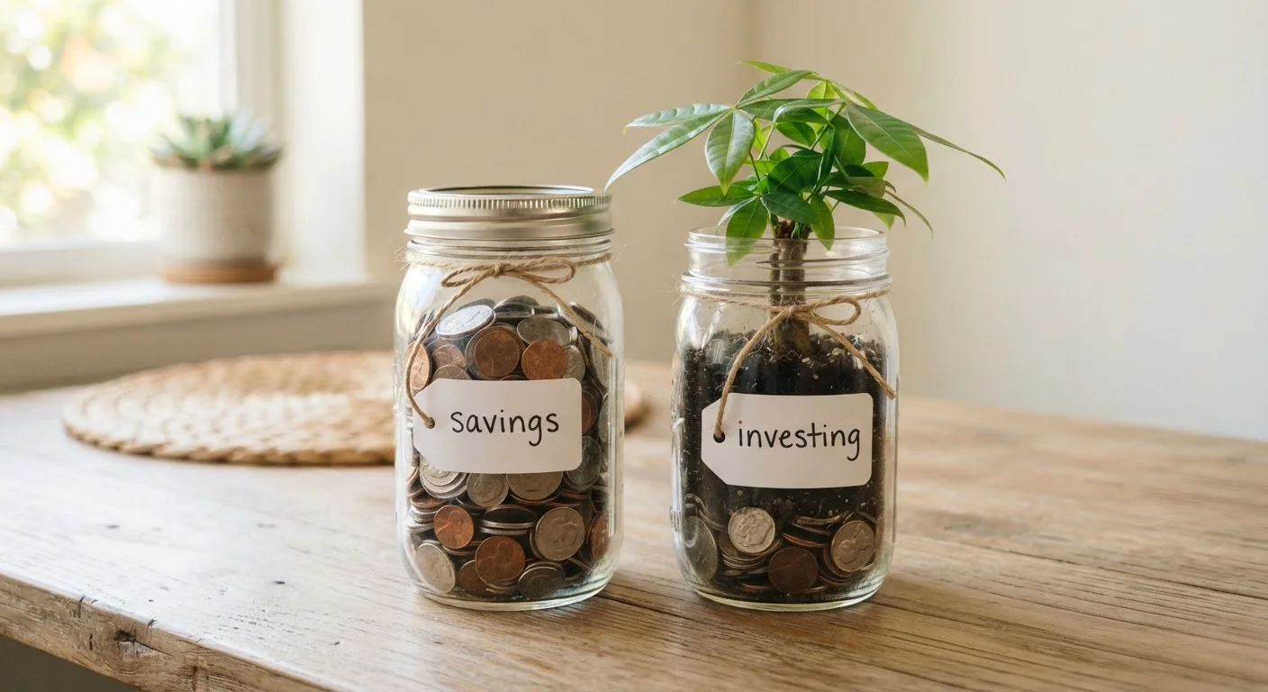 The Difference Between Saving and Investing — and Why Both Matter