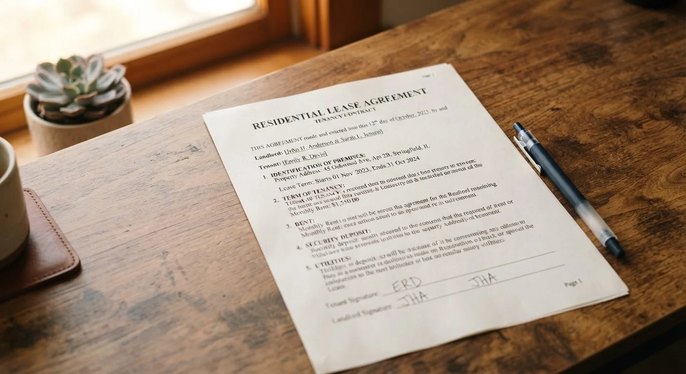 What a Lease Agreement Actually Says — and What to Watch For