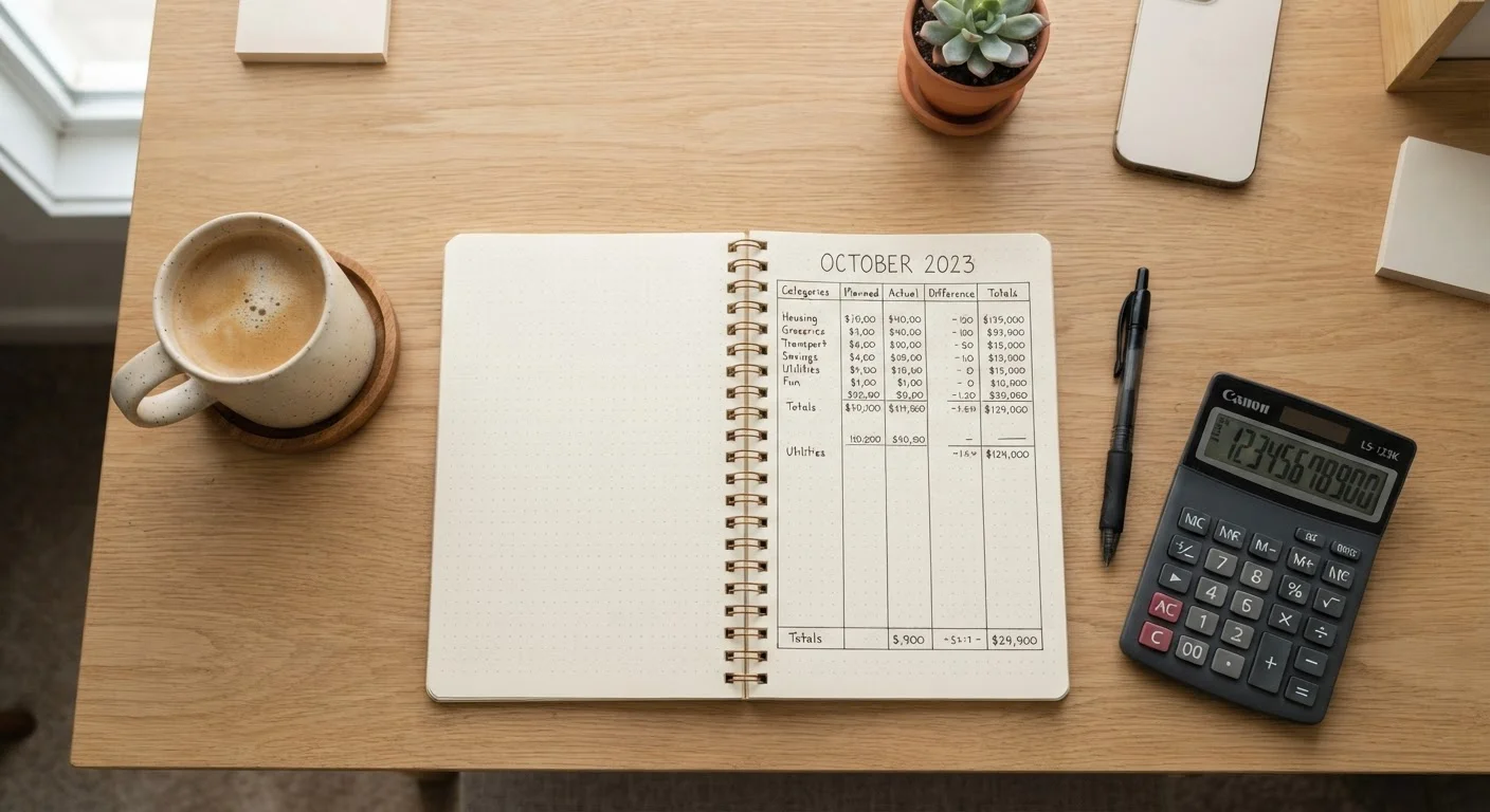What a Monthly Budget Actually Is (and What It Isn't)