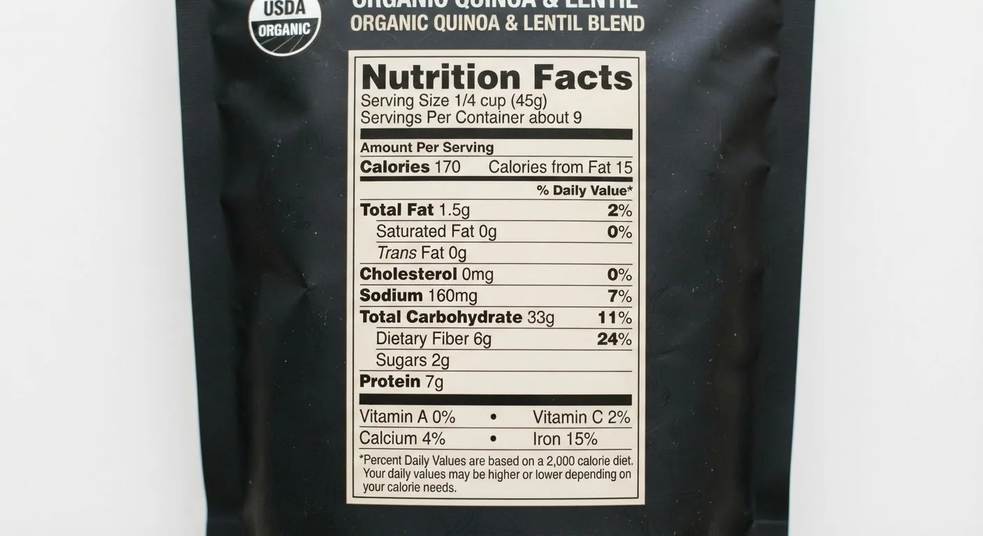 What the Nutrition Facts Label Is Actually Telling You