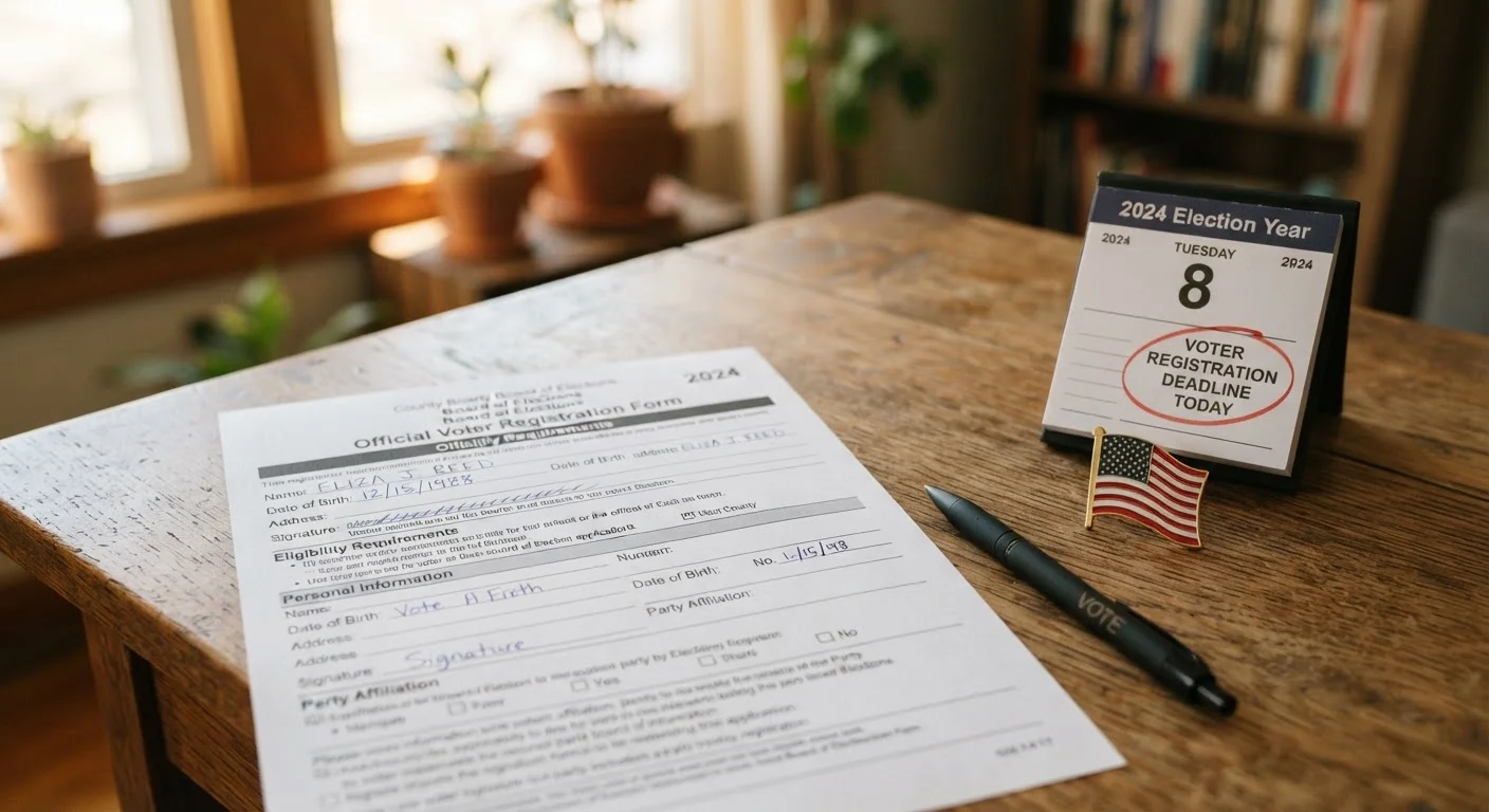 Your Voter Registration Checklist: Deadlines, Requirements, and What to Double-Check Before Election Day